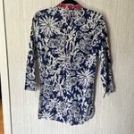 Lilly Pulitzer Blue And White Sarasota Beaded Tunic Size XS Photo 1