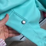 Alice + Olivia faux leather jumpsuit. Petite Xs Photo 9