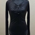 Guess NWT Bodysuit with heart cutout details, long sleeves Photo 3