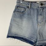 Jack Wills High Rise Released Hem Denim Shorts Size 6 Photo 4