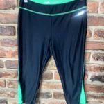 Avia  Black & Neon Green Athletic Capri Leggings Women's Size Small Photo 0