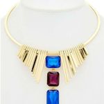 Trina Turk ππ Neo Goth Resin Stone Statement Necklace Photo 0