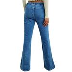Aerie  Denim Baby‎ Flare Jeans Medium Western Boho Stretch Trouser NEW/READ Photo 1
