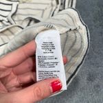 Madewell  Black and White Striped Knit tank  Top Photo 3