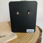 J.Crew NWT Roma Pearl Gold Ring Earrings Stud Photo 4