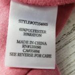 Others Follow Blush Rose Lace Open Back V-Neck Long Sleeve Top Womens Size Large Photo 11