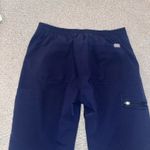 FIGS Yola Skinny Pants Navy Blue Photo 3