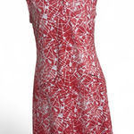 IBKUL COLLEEN Sleeveless Dress Size S UPF 50 Quick Dry Pink Roses Animal Print Red Size M Photo 0