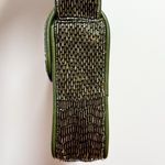 STAUD  Tommy bag moss olive green beaded shoulder purse embroidered metallic NYE Photo 4