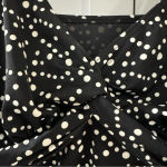 Jantzen  Black &‎ White Polka Dot Tankini Top with Built in Support Bra sz 34D/DD Photo 2