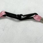 Pink Adjustable Double Clip ID Badge Holder School Work Lanyard Necklace Photo 2