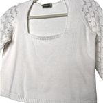Show Me Your Mumu White Cropped Sweater Size XS Photo 6