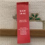 Holiday Time Christmas Knit Off White Small Vest. 2686 Photo 4