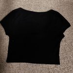 PacSun Black Crop Top Photo 1