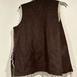 Aeropostale large fuzzy vest Photo 3