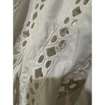 Something Navy Women's Size XXL Long Sleeve Dress White Eyelet Cinch Waist NWT Photo 11