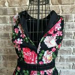 Disney  Princess Floral Sleeveless Dress Small NWOT Back Zip Fit Flare Cr… Photo 7