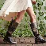 Bed Stu Manchester II Distressed lace up boots Photo 0