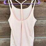 Nike  Women’s Light Pink/Peach Activewear Tank Photo 1
