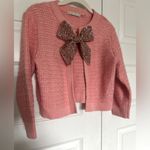 Alice + Olivia Alice‎ & Olivia Akira Bow-Embellished Cardigan Photo 3