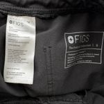 FIGS Zamora Jogger FIONx Scrub Pants 29" Pockets Cargo Drawstring Black Small Photo 2