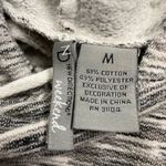 NEW DIRECTIONS WEEKEND,‎ Women’s Hooded Sweatshirt, Sz M, lace, gray&white Gray Size M Photo 6