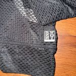 DKNY Nwt  Sport Mesh Black High-Neck Pullover Photo 2