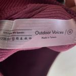 Outdoor Voices Burgundy Shiraz Rib Leotard Photo 7