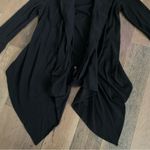 Adrienne Vittadini Adrianne Vittadini Black Draped Cardigan Size Petite Small Photo 8