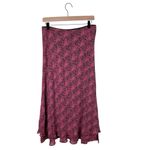 Style & Co Vintage 90s Y2K  Ruffle Midi Maxi Slip Skirt Size 12 Fairycore Pink Photo 1