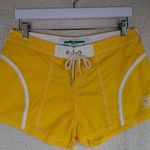 Free People New! Yellow & White Made Some Short Shorts, size 6 Photo 0