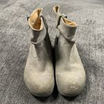 Birkenstock  Suede Leather Zip Booties Size 37 Photo 1