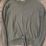 Style & Co  Top Long Sleeve, Light Green Photo 0