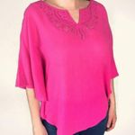 Lord and Taylor CLEARANCE! Pink Poncho Style Tunic Photo 2
