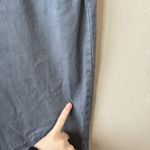 LL Bean Khaki Pants Women's Size 14 Petite Classic Fit Blue Flat Front Loose Gray Photo 4