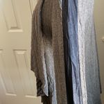 Hem & Thread NWT Waterfall Textured Cardigan w/ Faux Leather Sleeve Detail Photo 2