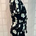 Club Monaco zemphira black silk floral romper size 00 Photo 5