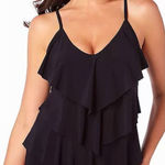 New. Magicsuit black tiered tankini top. 12. Retails $124 Black Photo 0