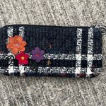 Vera Bradley Tweed makeup cosmetic case wristlet wallet travel velvet floral Photo 0