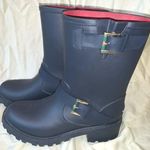 Tommy Hilfiger Navy Blue Rain Boots Photo 0