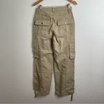 Arizona Jeans Arizona Cargo Wide Leg Khaki Pants Size 5 Photo 3