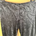 J.Jill PureJill Black Velveteen Velour Womens Dress Pants Size Large Work Witchy Black Photo 2
