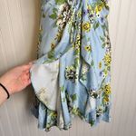 Free People Happy Heart blue floral sundress mini dress size XS H40 Photo 5
