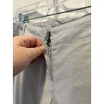 J. Jill‎ Women's Stretch Linen Blend Pants Steel Blue Gray Lagenlook Women's 12 Photo 2