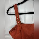 Forever 21 Faux Suede Rust Overall Dress Photo 3