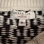 Derek Lam RTR 10 Crosby Swayer Intarsia Cotton-Blend Long Sleeve Sweater Sz M Photo 6