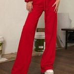 Red Cargo style Trousers Size XS Photo 0