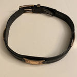Brighton Leather Belt 90s Vintage Y2K, Black Leather Photo 5