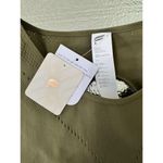 Fabletics Contour Olive Green Seamless Ribbed Pattern Long Sleeve Crop Top Photo 5