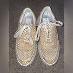 Dolce Vita Light Natural Raffia Platform Dolen Sneakers Tan Size 6.5 Photo 5